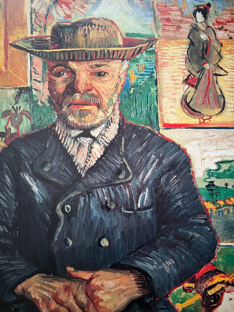 Van Gogh Vincent (1853 - 1890) (D'aprés) - Le portrait de père Tanguy #4.3