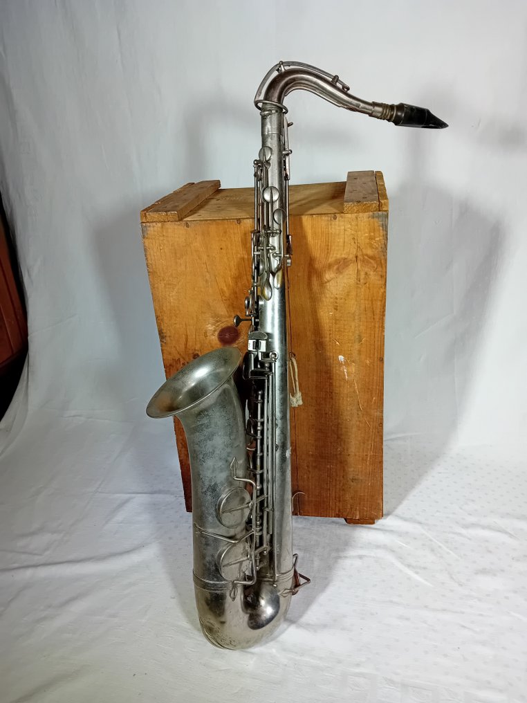 Pierret - Modèle 5s -  - 次中音萨克斯管 - 法国 - 1930  (没有保留价) #1.0