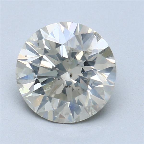 Fără preț de rezervă - 1 pcs Diamant (Natural) - 2.01 ct - Rotund - I - SI1 - GWLab (Laboratorul gemologic Gemewizard) #1.0