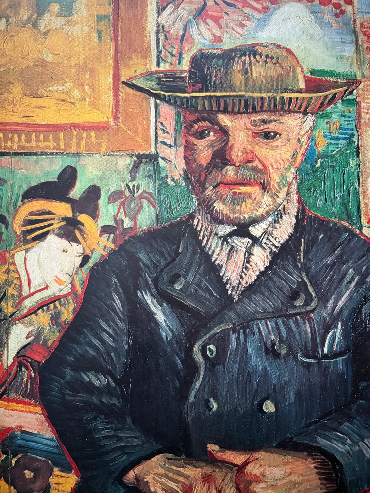 Van Gogh Vincent (1853 - 1890) (D'aprés) - Le portrait de père Tanguy #1.0