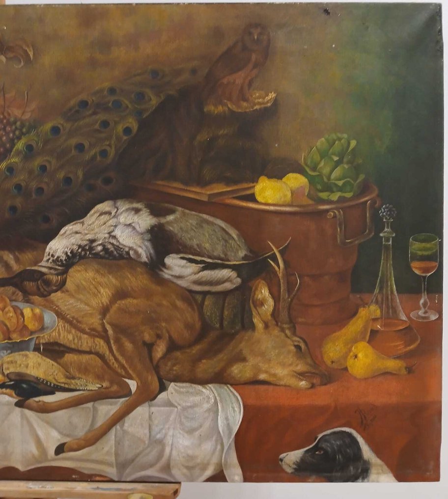 欧洲学校 (XX) - NO RESERVE - Bodegón de caza - XL #2.1