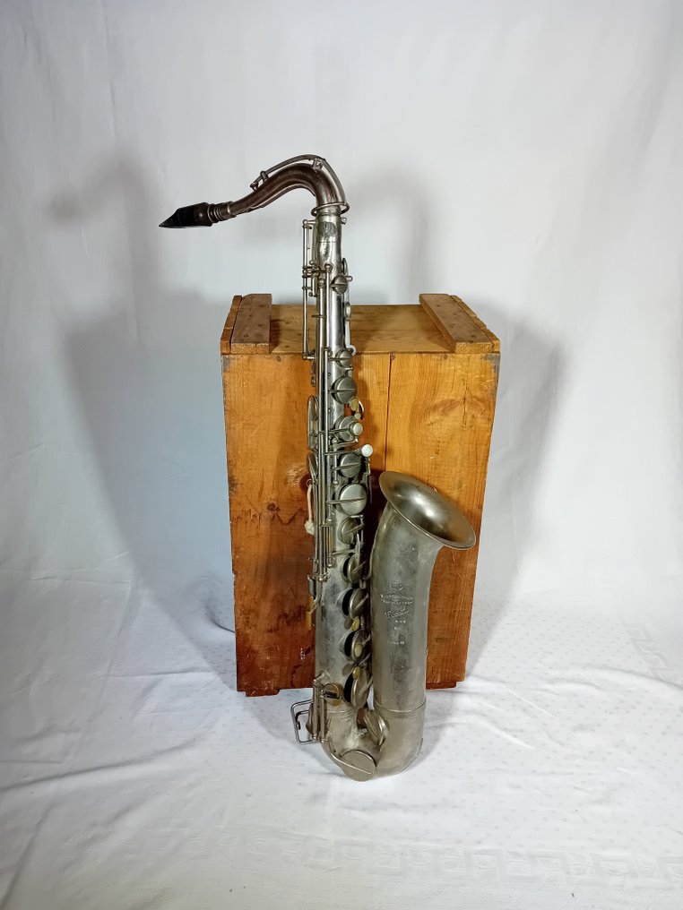 Pierret - Modèle 5s -  - 次中音萨克斯管 - 法国 - 1930  (没有保留价) #1.0