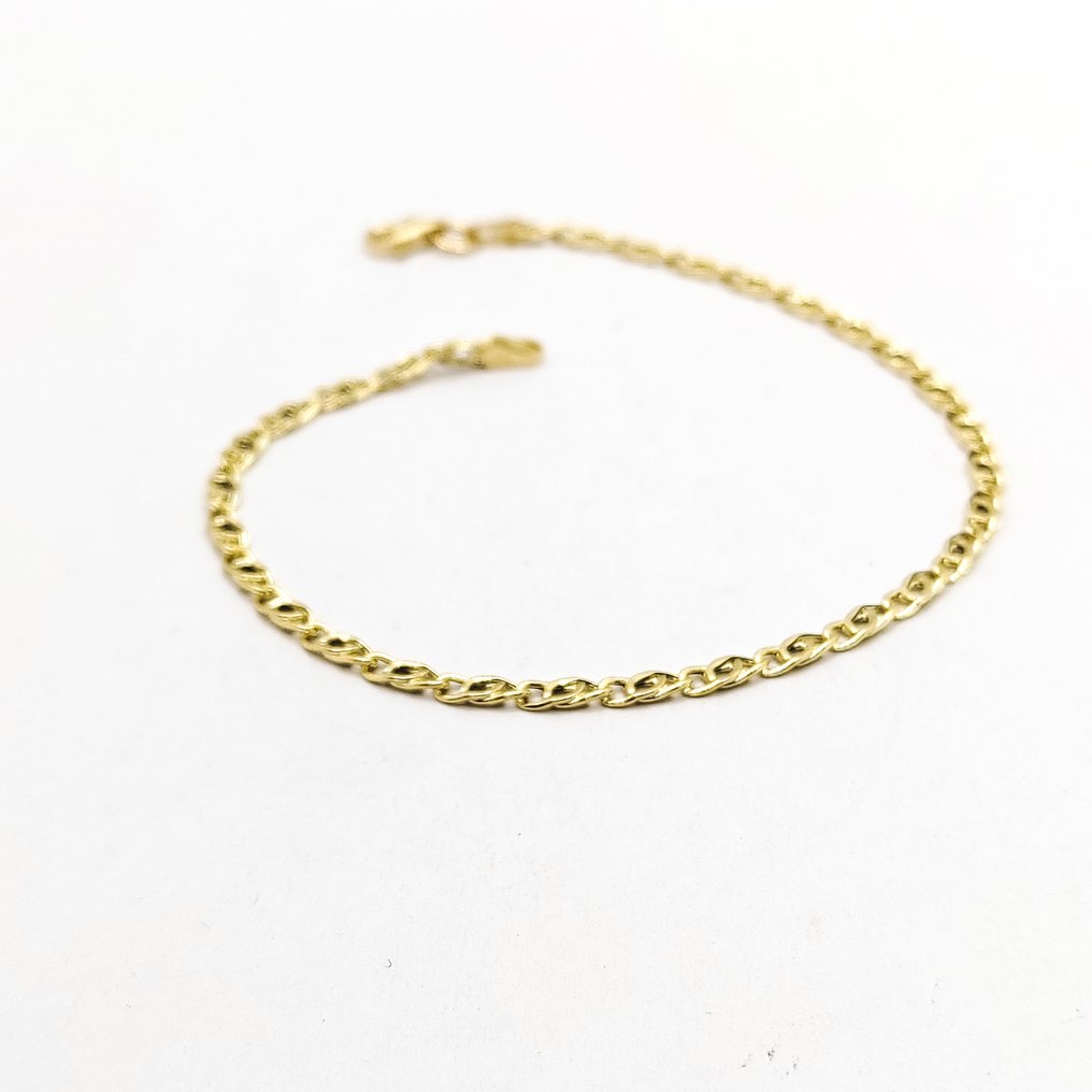 沒有保留價 - 手鈪 - 18 克拉 黃金 #1.0