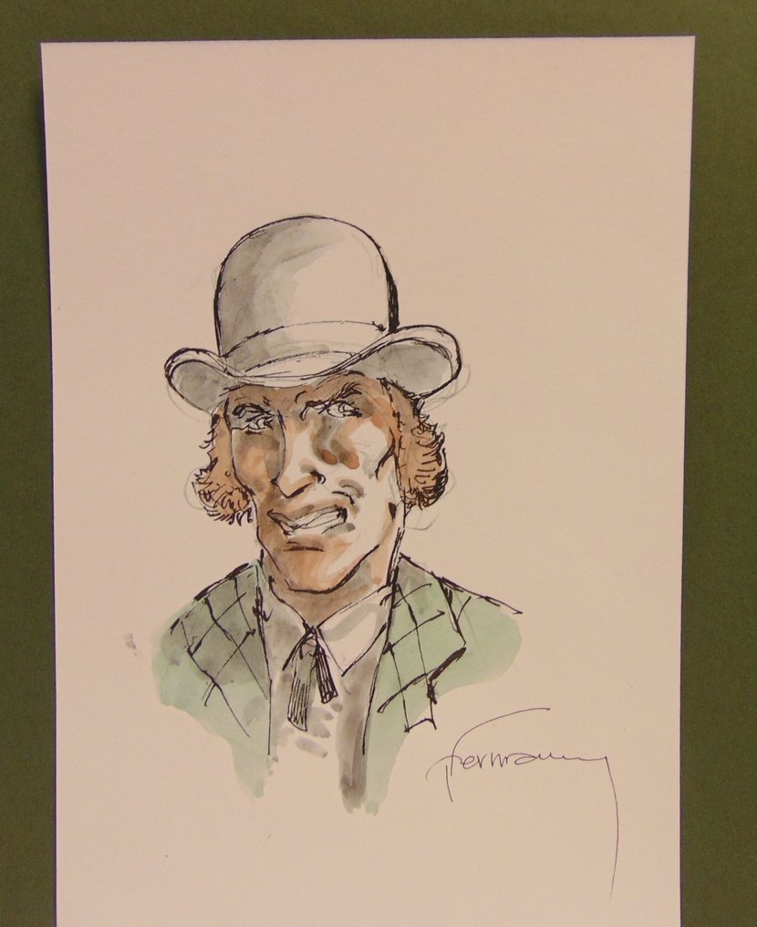 Hermann Huppen - 1 Watercolour - Duke - 2020 #1.0