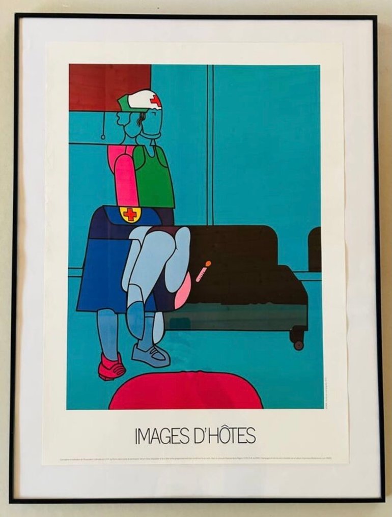 Valerio Adami (1935) - IMAGES D'HÔTES #2.1