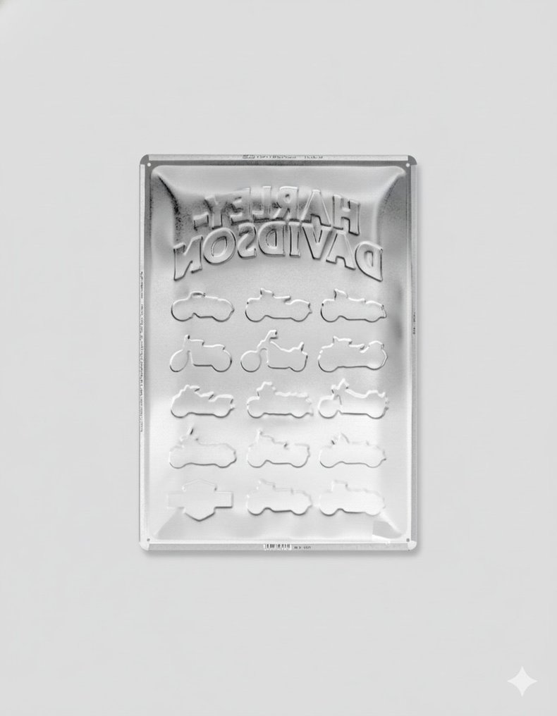 Harley-Davidson - 匾 - 演变 - 钢制招牌广告 - 车库汽车用品 - 金属 #4.3