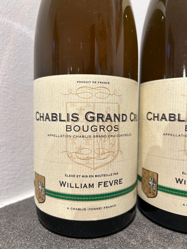 1997 William Fevre, "Bougros" - Chablis Grand Cru - 2 Bottles (0.75L) #1.0