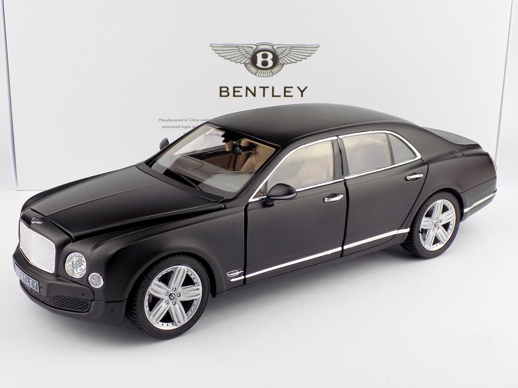 Rastar 1:18 - Model sedan - Bentley Mulsanne - Diecast model with 6 openings #1.0