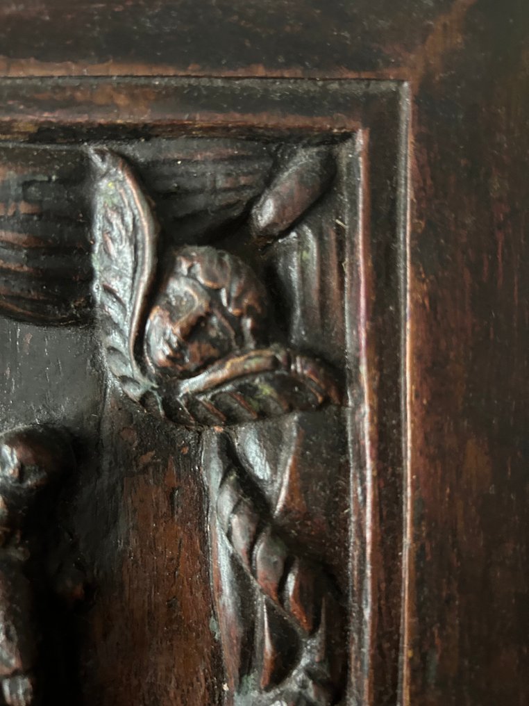 Madonna traf ein Kind. - Plakette - Holz #2.1