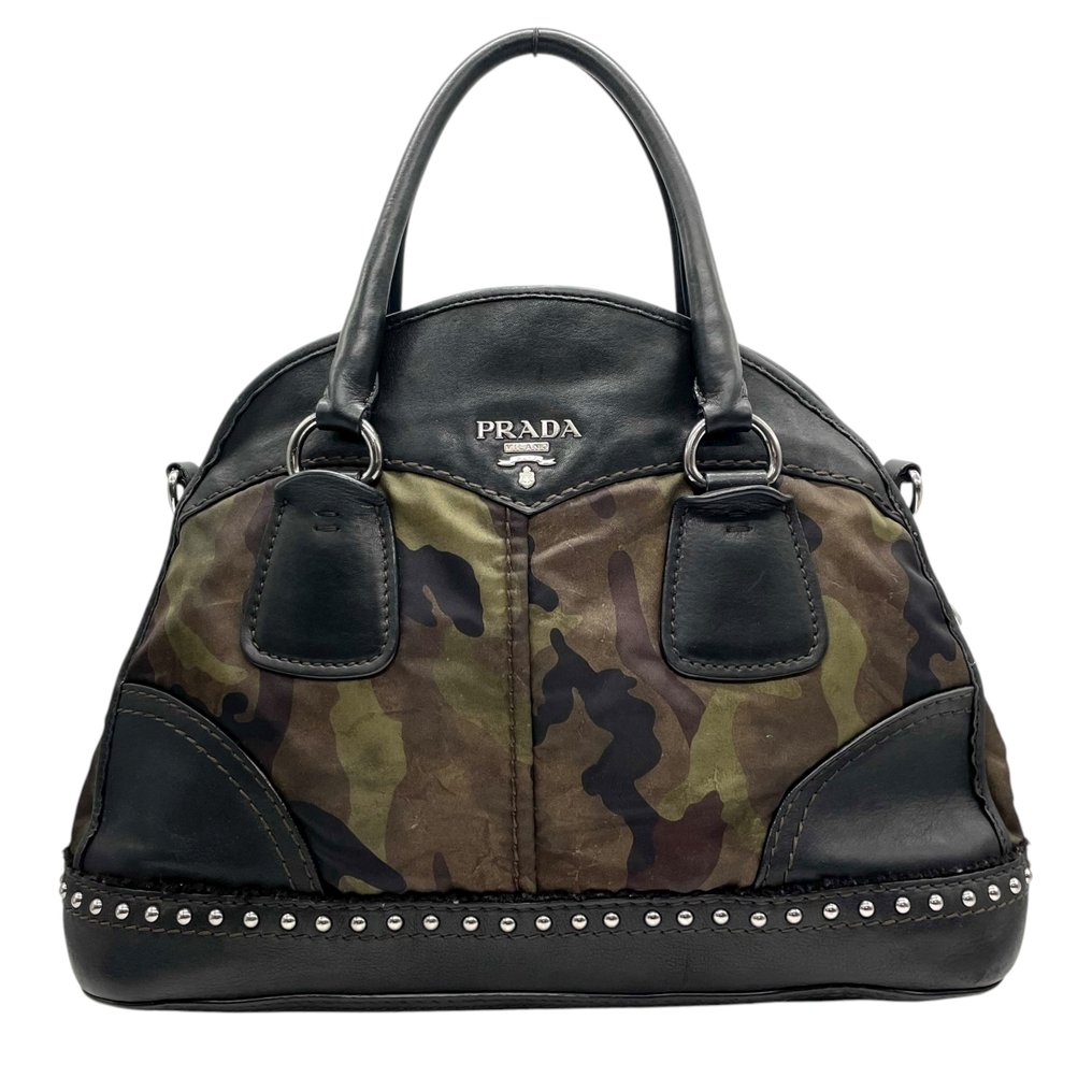 Prada - Camouflage Dome Shape 2WAY Handbag / Shoulder Bag - Τσάντα #1.0