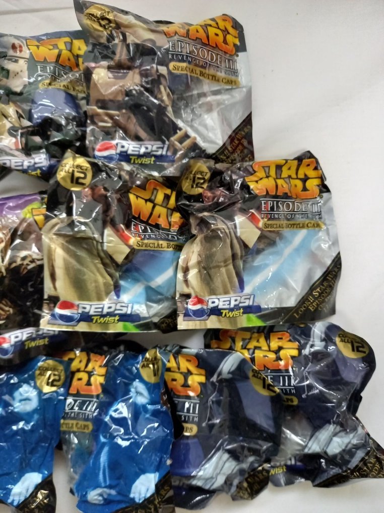 Pepsi - Rare Unopened Pepsi x Star Wars figures Bottle Cap - 玩具人偶 (20) - 塑料 #2.1
