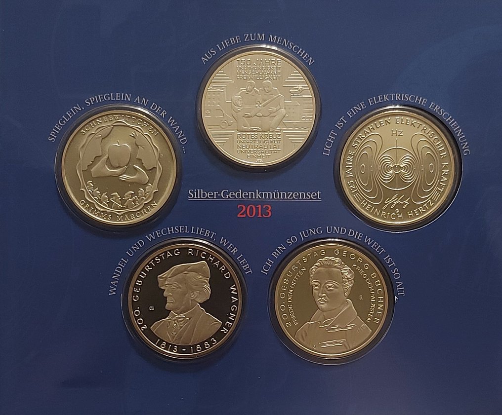 Niemcy. Medal 2011/2015 (5 sets) #2.1