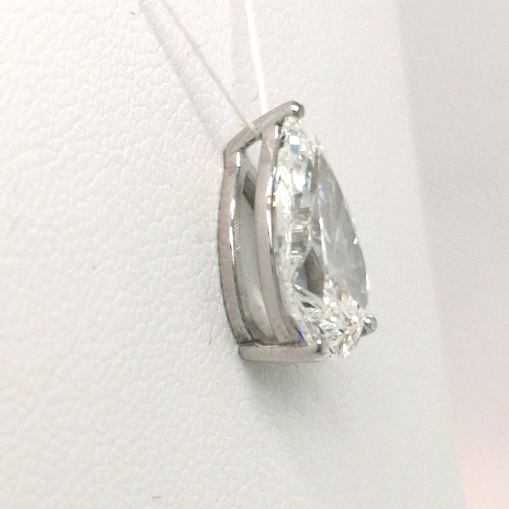 No reserve price - Pendant - 18 kt. White gold -  3.77ct. tw. Diamond (Lab-grown) #3.2
