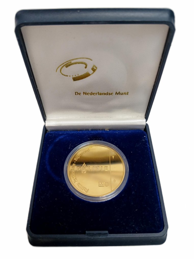 Netherlands - 1992 "De Nederlandse Munt" Rivierpolitie 100 jaar - Commemorative token #2.1