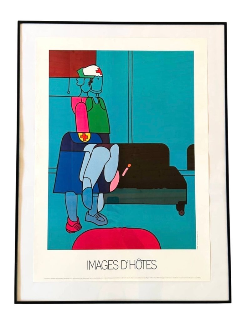 Valerio Adami (1935) - IMAGES D'HÔTES #1.0