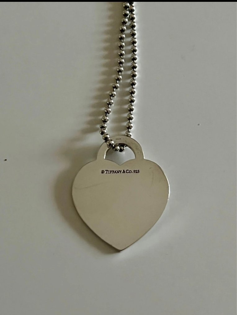 Tiffany & Co. - 頸鏈 - Return to Tiffany heart tag 銀 #4.3