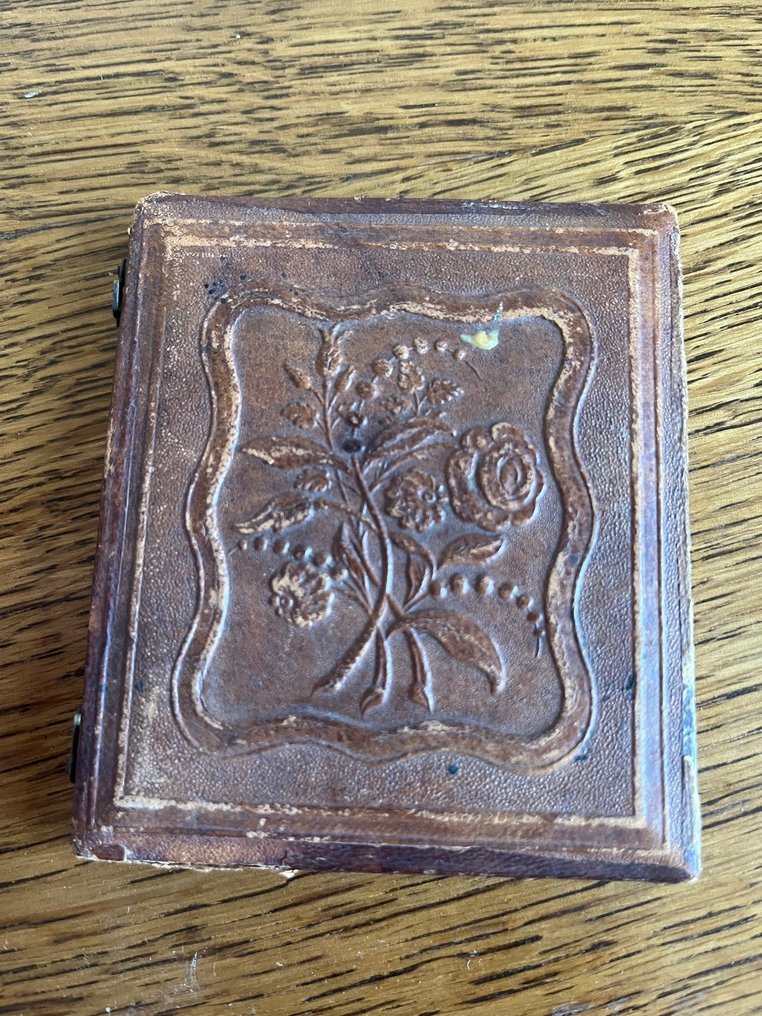 Unknown - 1/6th Plate American Daguerreotype of a Mixed Race Man #1.0