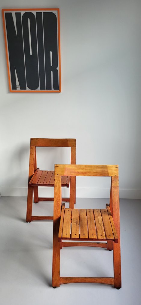 Folding chair - Beech - Two chairs #3.2