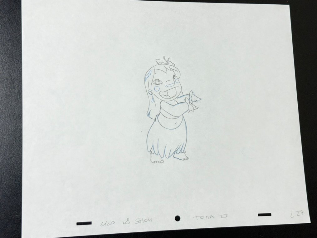 Walt Disney - 丽洛的原始动画绘图 - Lilo & Stitch (2002) #1.0