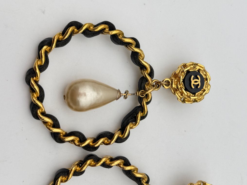 Chanel - 珍珠 - Gold-plated - 耳环 #2.1