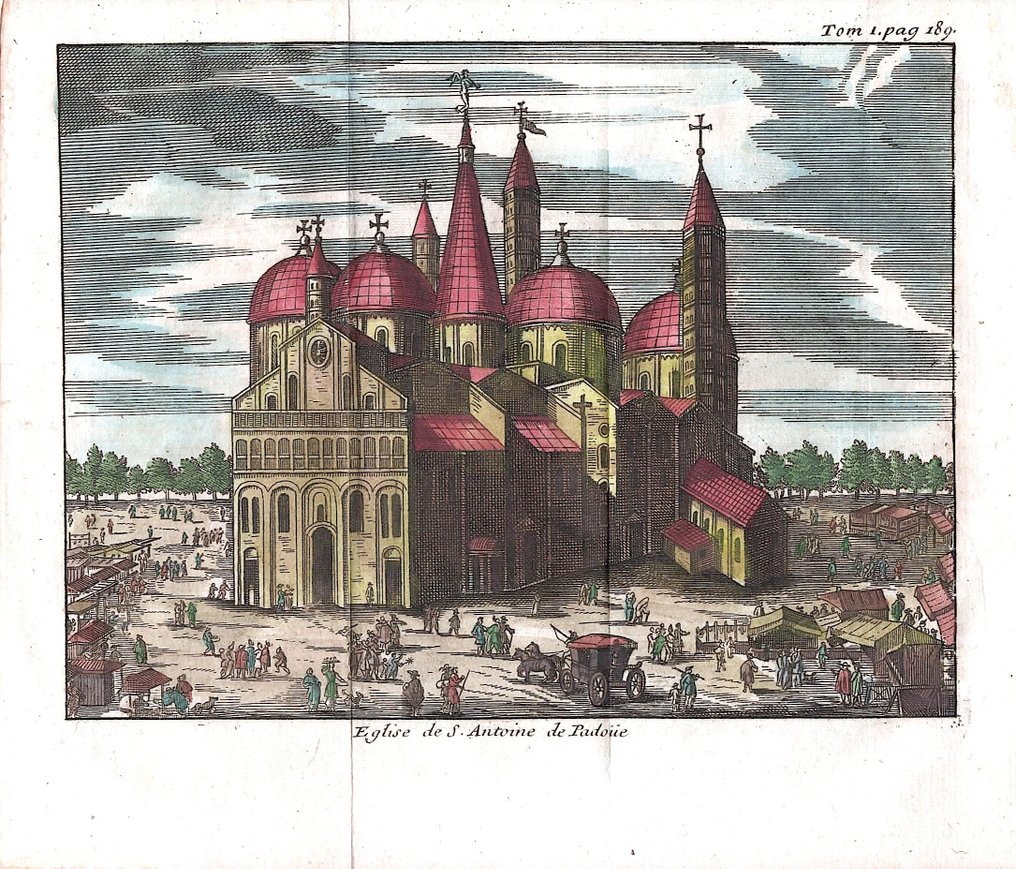 Italy - Padua / Veneto; Rogissart - Eglise de S. Antoine de Padoue - 1701-1720 #3.2