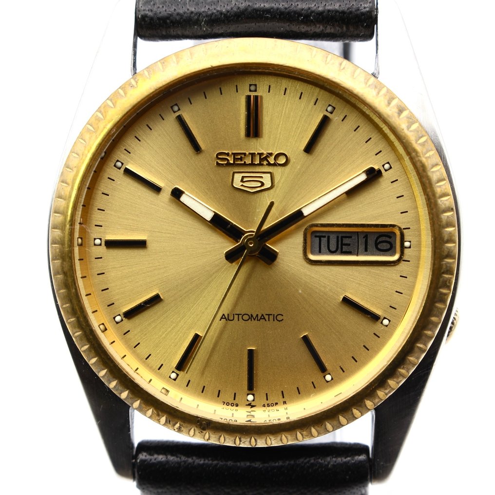 Seiko - Seiko 5 Automatic Day-Date - No reserve price - 7009-3110 - Men - 1985 #1.0