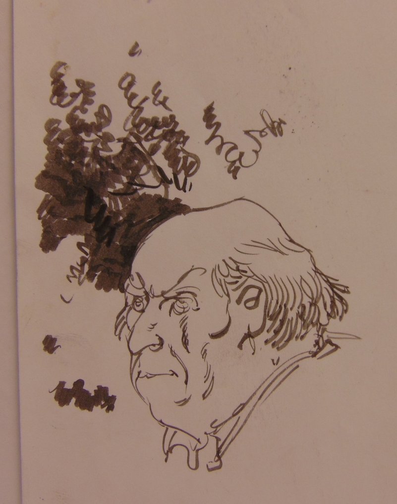 Hermann - 1 Pencil drawing - Jeremiah - Voorstudie in inkt - 2011 #4.3