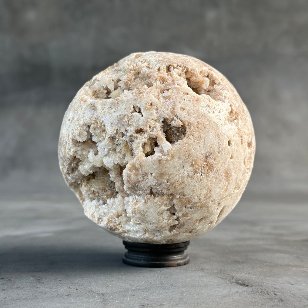 Ilman lähtöhintaa - upea pari Zebra Crystalia ja Quartz Crystalia. Sphere ja Cluster räätälöidyllä jalustalla.- 3600 g - (1) #3.2