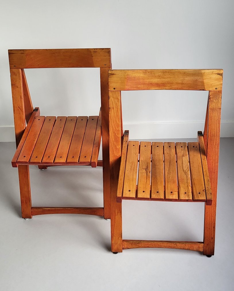 Folding chair - Beech - Two chairs #4.3