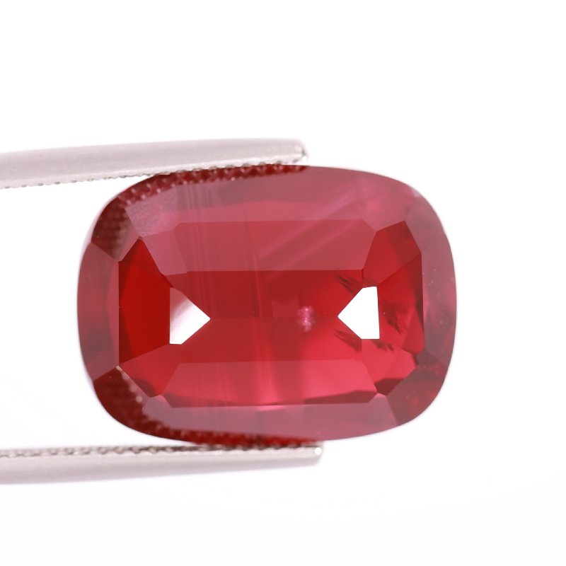 1 pcs  Piros Rubin  - 25.24 ct - Svájci Gemmológiai Intézet (SSEF) - Exkluzív Ritka Kő #1.0