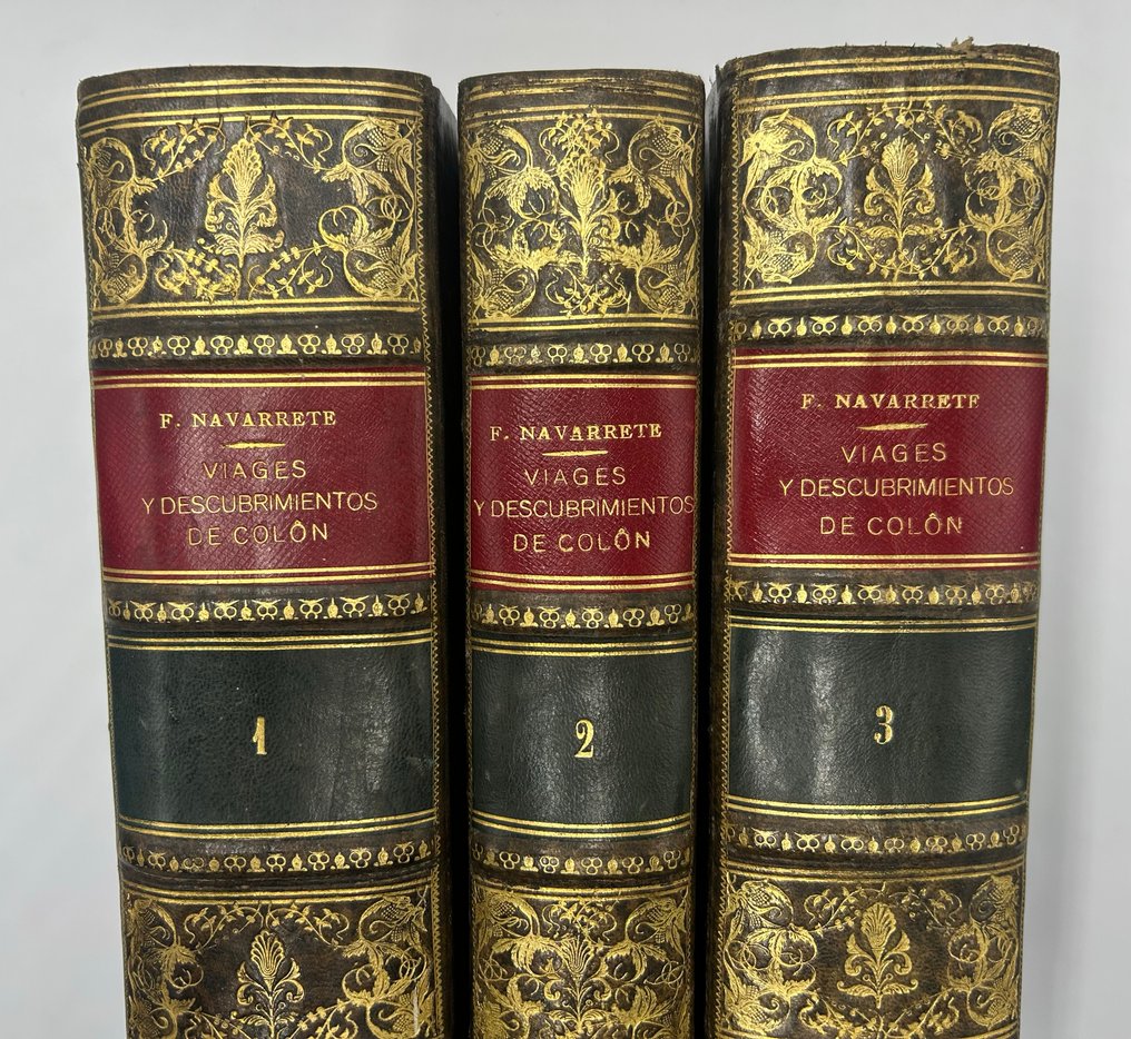 Martín Fernández de Navarrete - Coleccion de los viages y descubrimientos que hicieron por mar los españoles (tomos I, II y III) - 1825-1829 #2.1