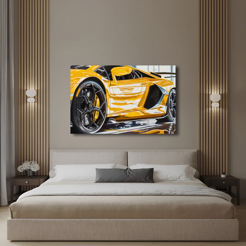 Canvas Fit - Alberto Ricardo - Lamborghini Aventador – “Golden Velocity” #4.3