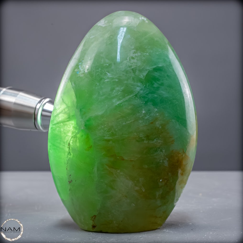 天然的深蓝绿色萤石 自由形式- 812.17 g #2.1