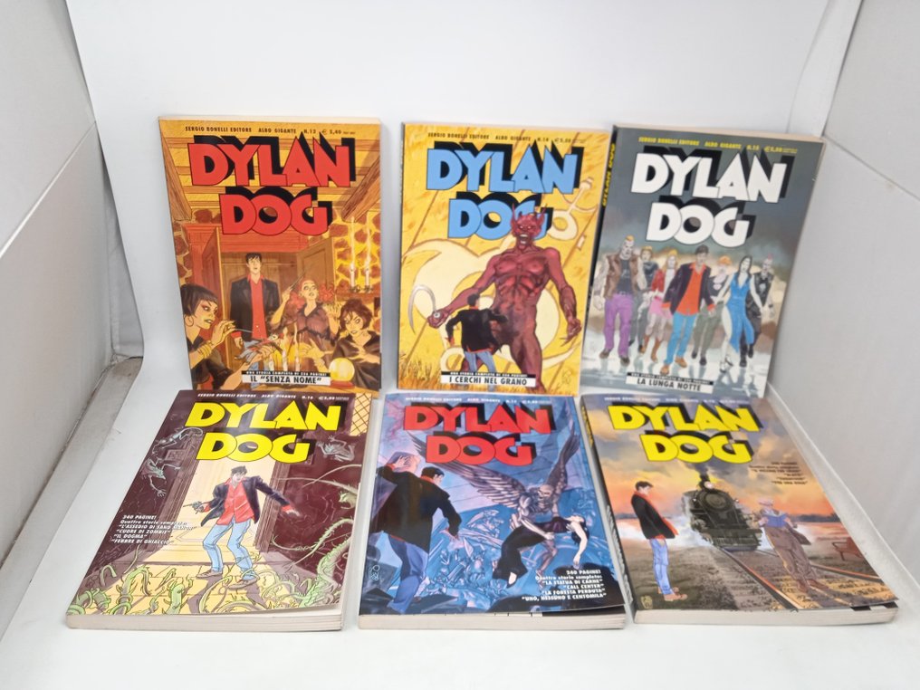 Sequenza completa 21x - Dylan dog albo gigante 1/21 completa - Bonelli - 21 Fumetti - Første udgave #4.3