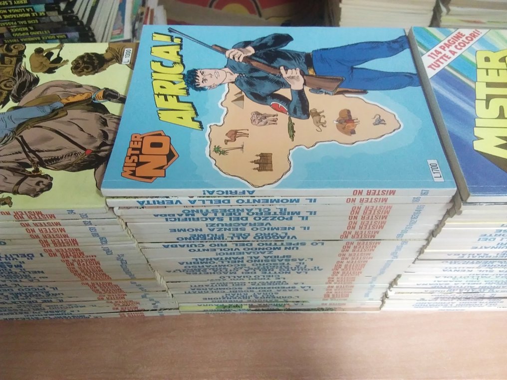 Mister NO 101/200 cpl - Sequenza completa MIster No originali dal n. 101 al 200 CPL - 100 Comic - 第一版 - 1983/1992 #4.3