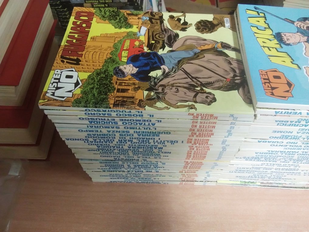 Mister NO 101/200 cpl - Sequenza completa MIster No originali dal n. 101 al 200 CPL - 100 Comic - 第一版 - 1983/1992 #3.2