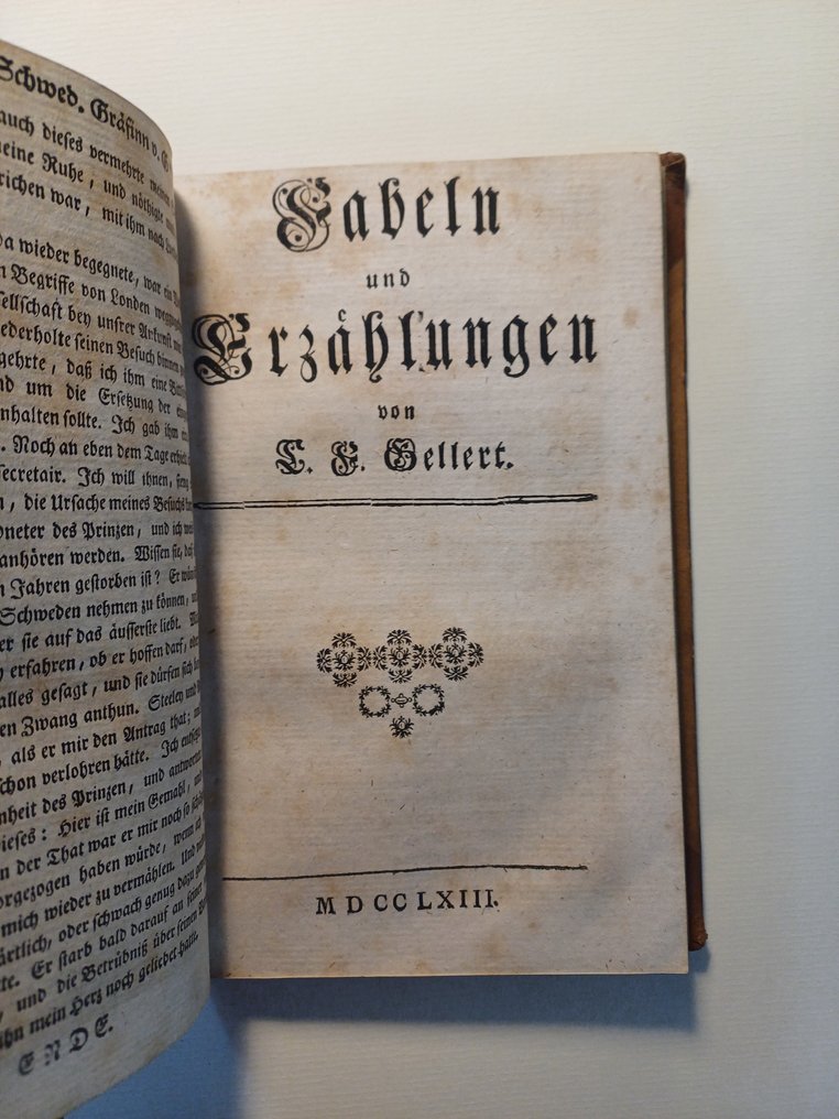 Christian Fürchtegott Gellert - Sammlung der sammtlichen Schriften von Herrn C.F Gellert - 1763 #3.2