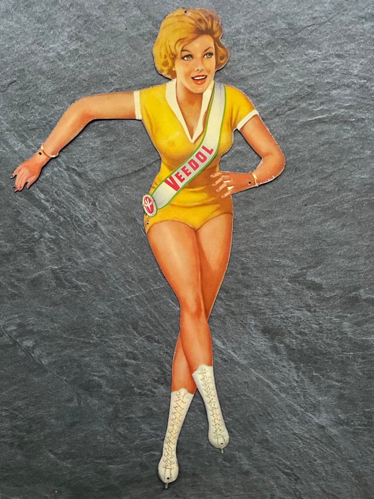 Veedol - Veedol Pin Up - Insegna - blik. tin #2.1