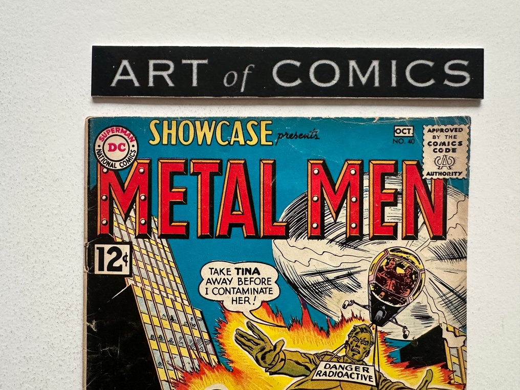 Showcase #40 - 4th appearance Metal Men - 1 Comic - First edition - 1962 #2.1