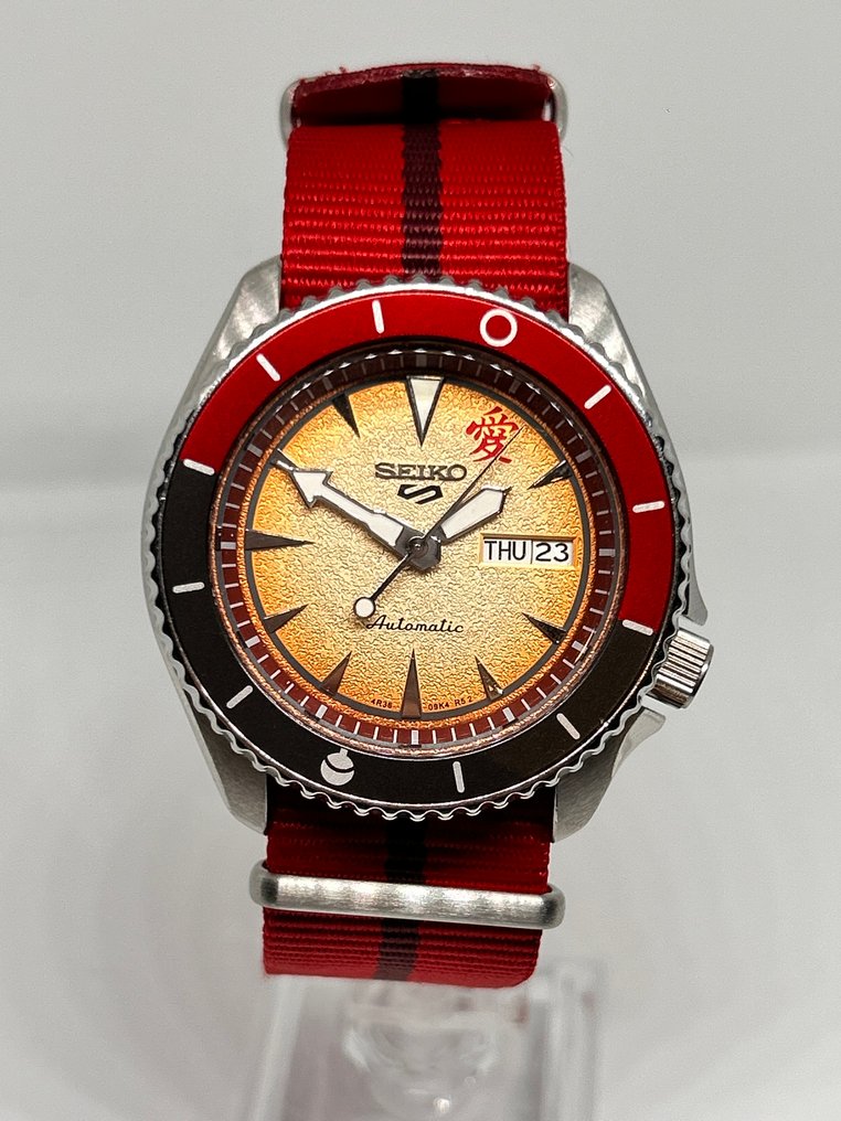 Seiko - Seiko 5 Sports Naruto Limited Edition Automatic Watch - Ingen reservasjonspris - SBSA089 - Herre - 2020 #4.3