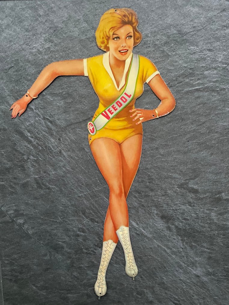 Veedol - Veedol Pin Up - Insegna - blik. tin #1.0