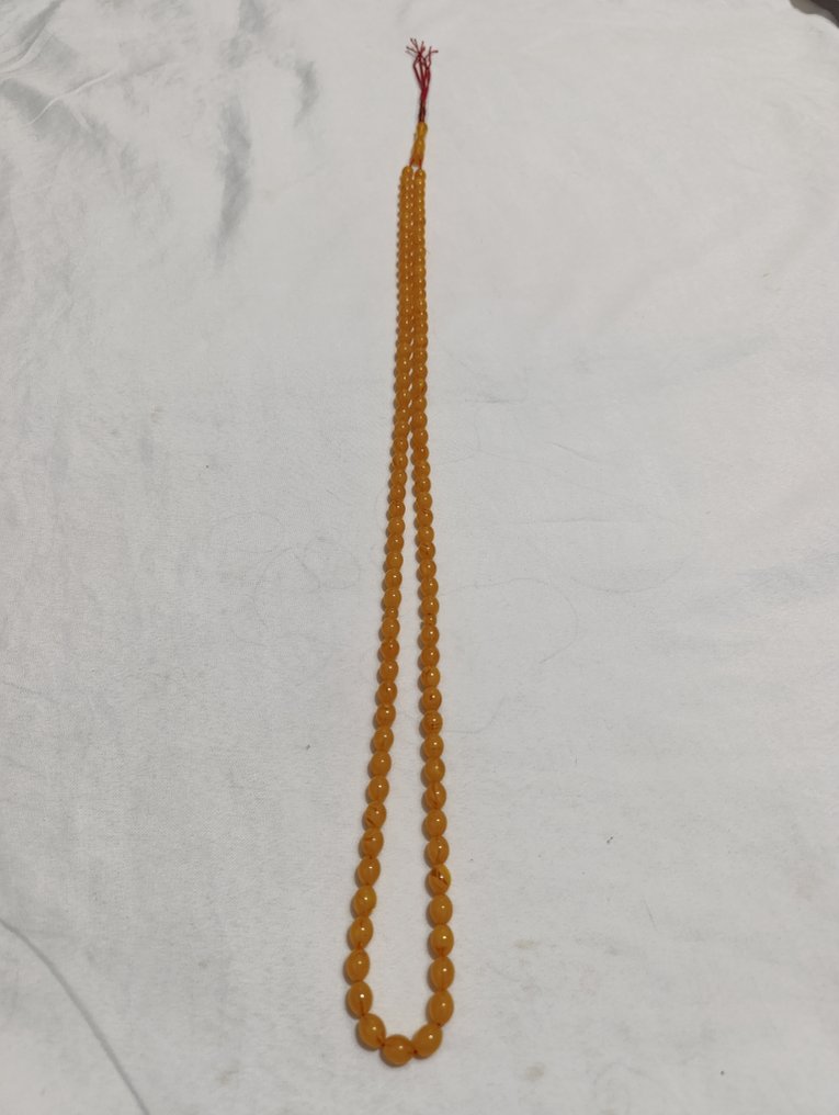  天主教念珠 - 琥珀 - 1970-1980 - 稀有的祈祷念珠  #1.0