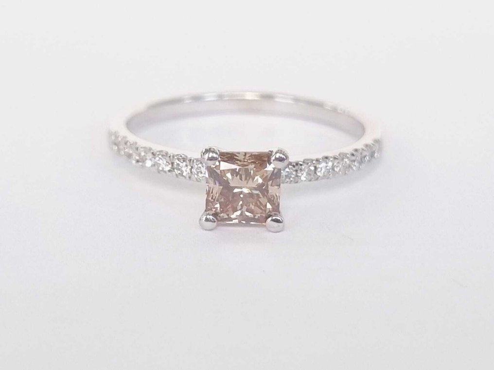 Δαχτυλίδι αρραβώνων - 14 καράτια Λευκός χρυσός -  0.86ct. tw. Διαμάντι (Φυσικό) - Διαμάντι #4.3