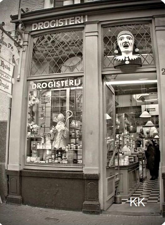 Φιγούρα Gaper - Σπάνιος μεγάλος και βαρύς «Apotheek Gaper» - 1967 - Συλλογή Μουσείου Ολλανδίας - Χειρογραφημένο - 26 #2.1