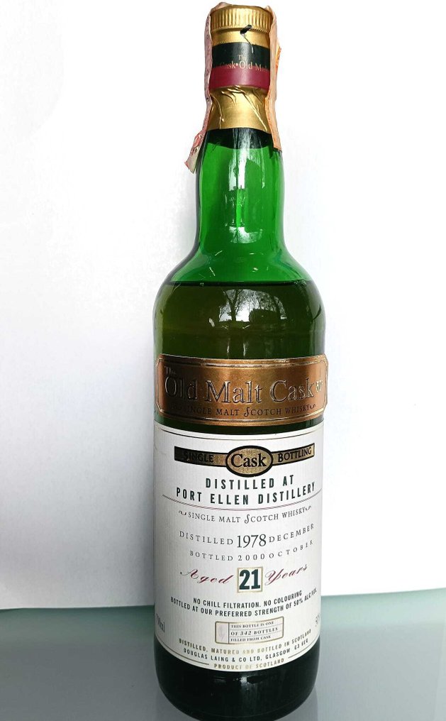 Port Ellen 1978 21 years old Old Malt Cask - One of 342 - Douglas Laing - b. 2000 - 700ml #1.0