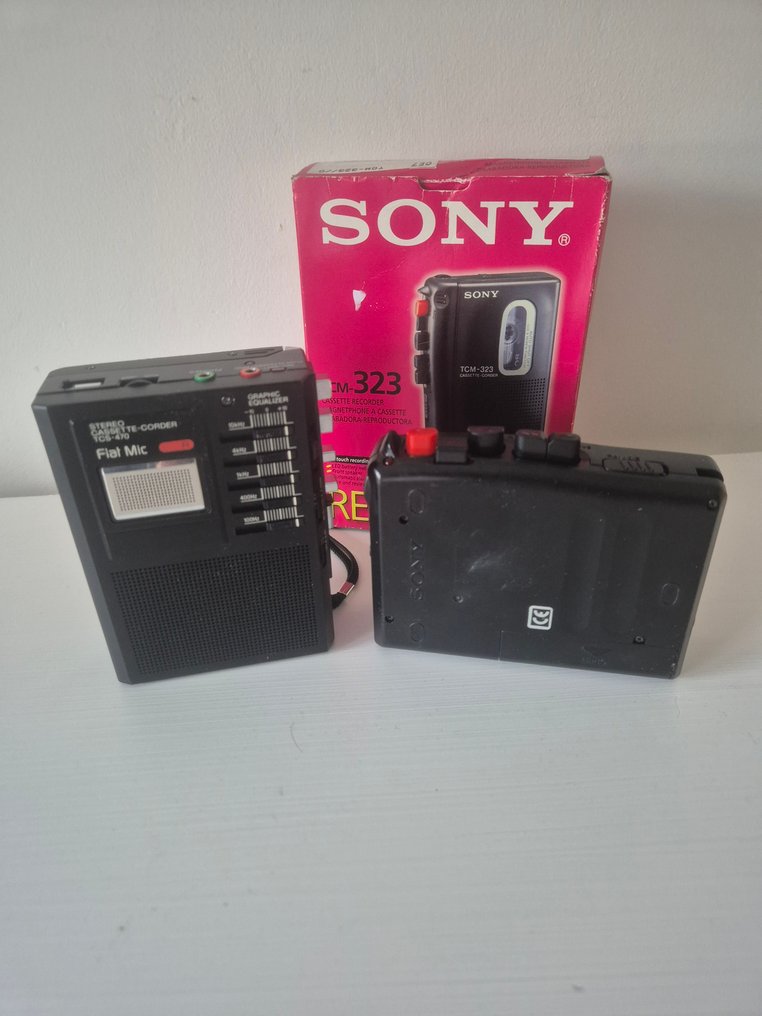 Sony - TCM-323 + TCS470 Portable cassette player - Multiple models #2.1