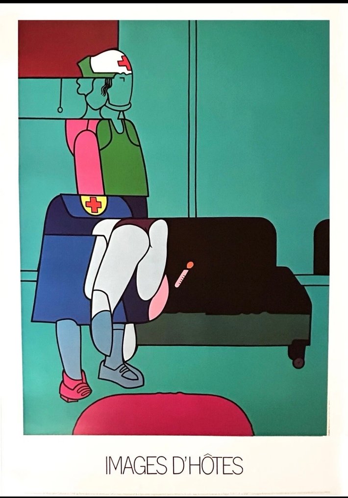 Valerio Adami (1935) - IMAGES D'HÔTES #3.2