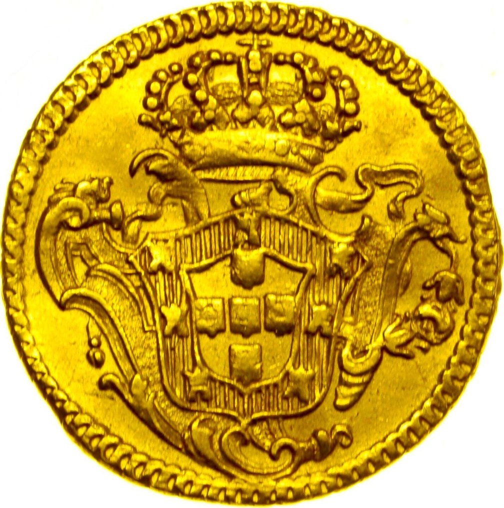 Portugal. D. Jose I (1750-1777). Meio Escudo (800 Reis) 1751 Lisboa, type IOSEPHUS #1.0