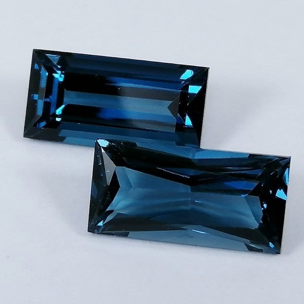 2 pcs Niebieski Topaz - 17.42 ct - Instituto Gemólogico Español (IGE) #4.3