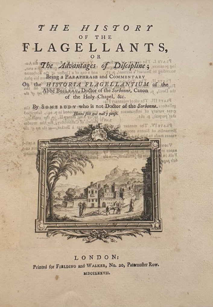 John Gregory - The History of the Flagellants - 1777 #2.1